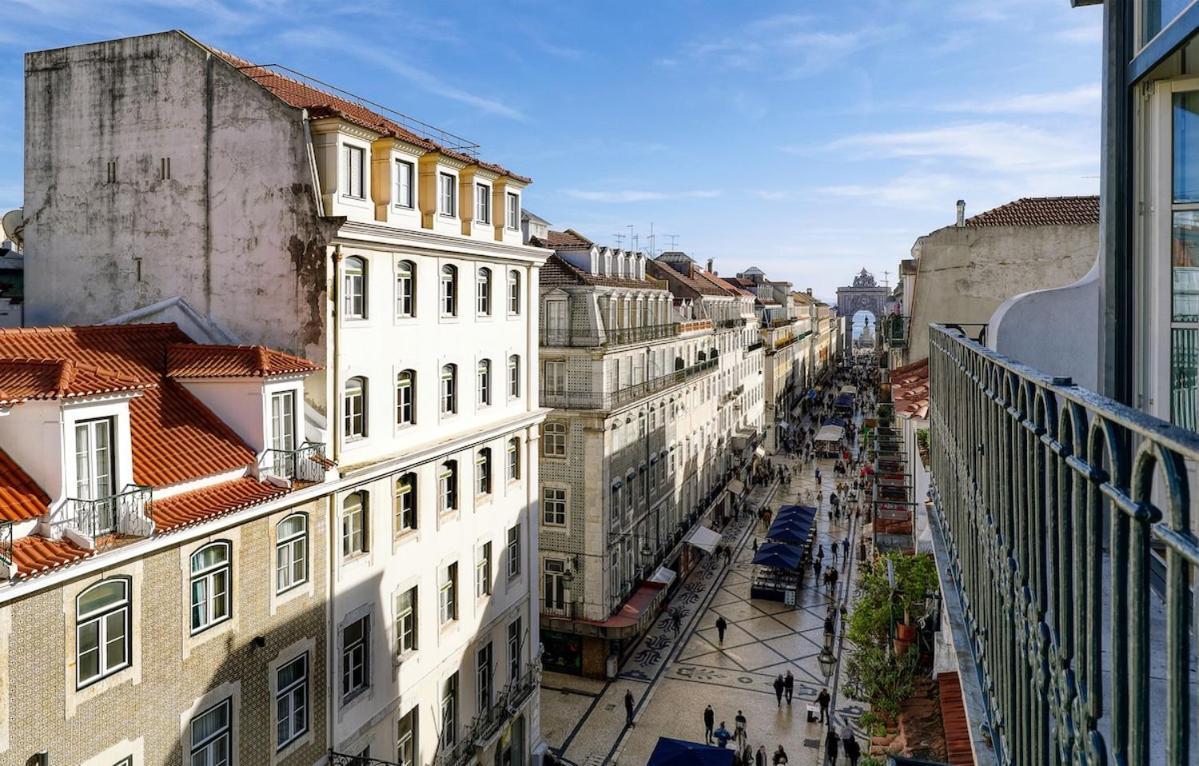 Lisbon Beautiful 2 Bedroom Apartment With Views In Rua Augusta Lizbona Zewnętrze zdjęcie