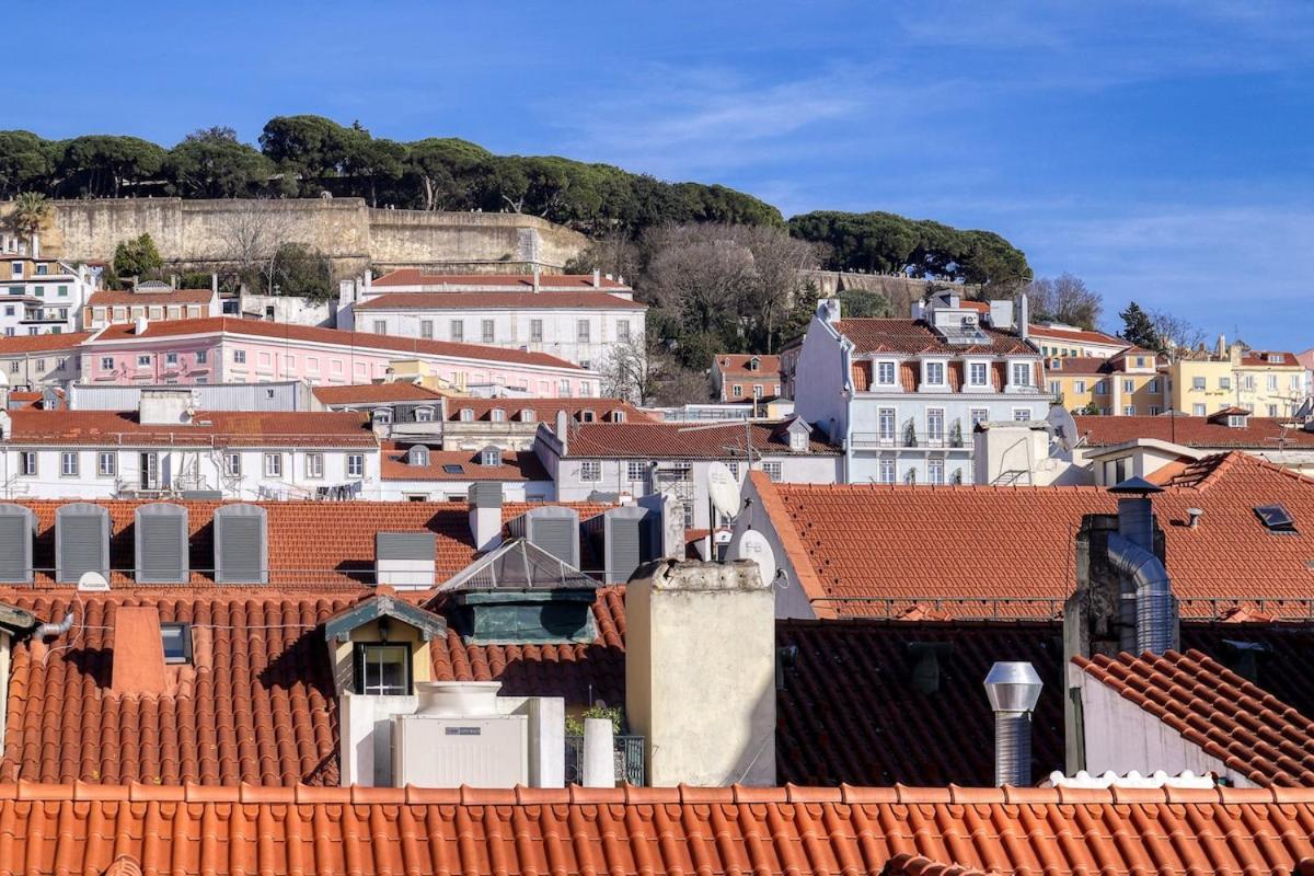 Lisbon Beautiful 2 Bedroom Apartment With Views In Rua Augusta Lizbona Zewnętrze zdjęcie